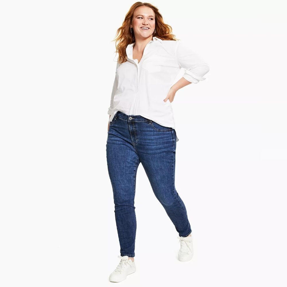 Style & Co High-Rise Jeggings sz 20W=38×28